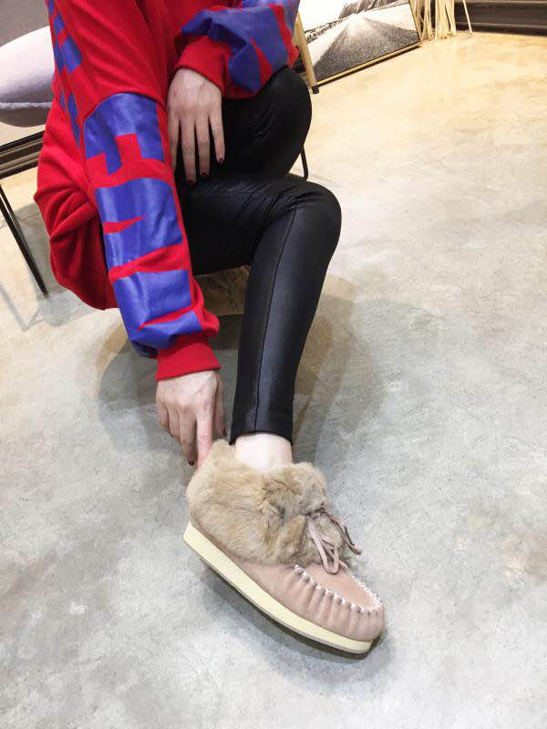 OZWEAR UGG 양모토끼털 스노우부츠 001-286153