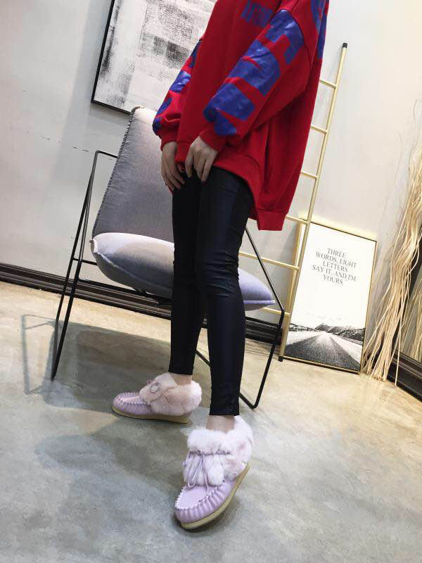 OZWEAR UGG 양모 토끼털 스노우부츠 001-286154