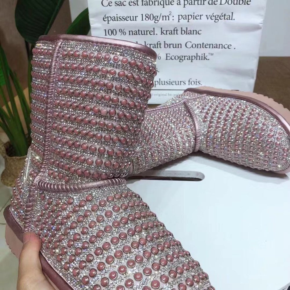 UGG 진주 크리스탈 여성 부츠 001-286175