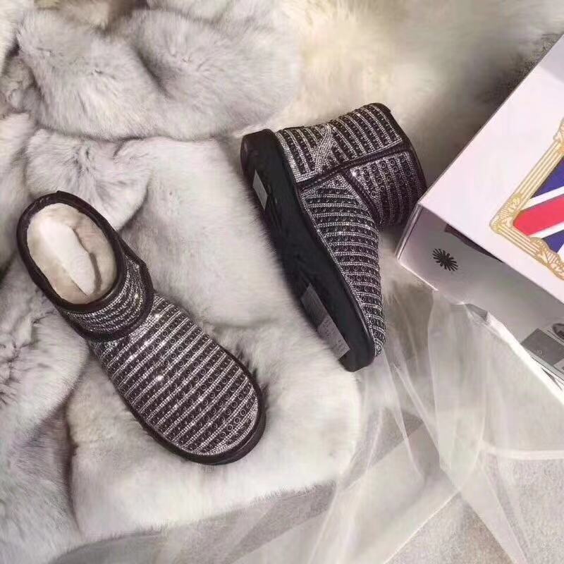 UGG 진주 크리스탈 여성 신발 001-286176