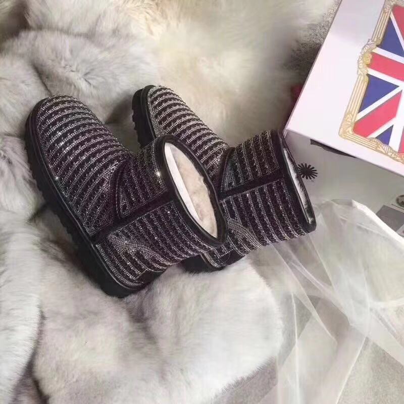 UGG 진주 크리스탈 여성 신발 001-286176