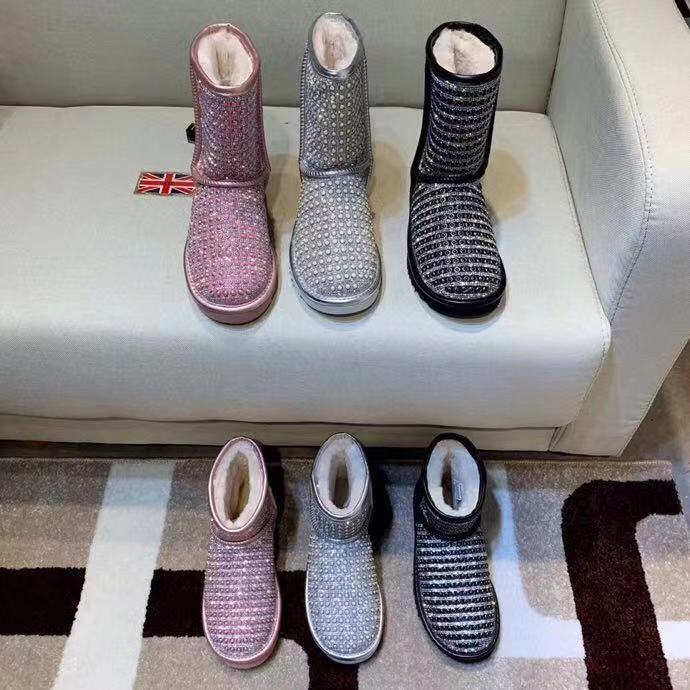 UGG 진주 크리스탈 여성 신발 001-286176
