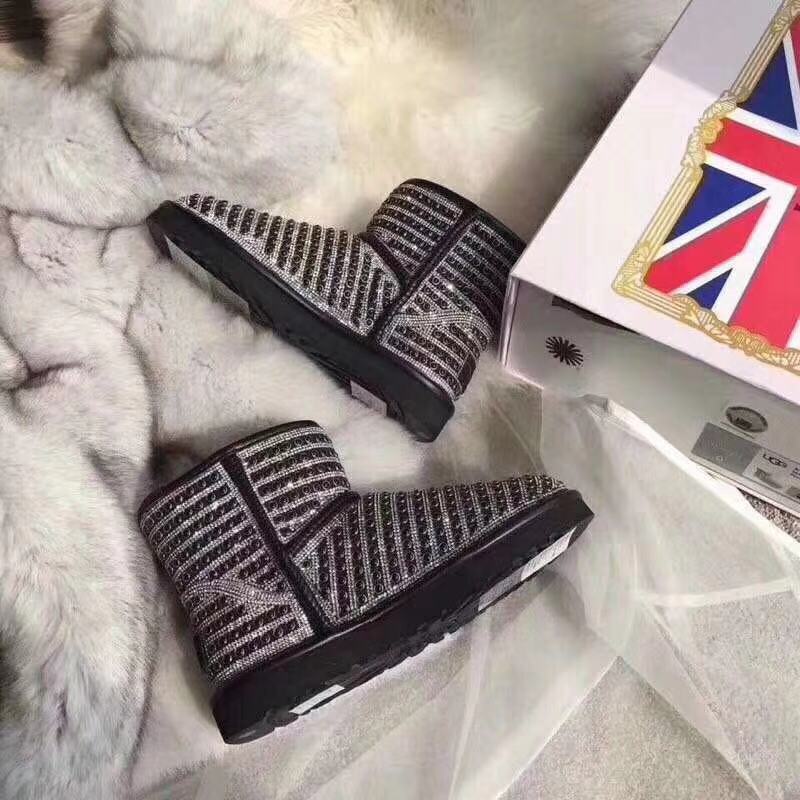 UGG 진주 크리스탈 여성 신발 001-286176