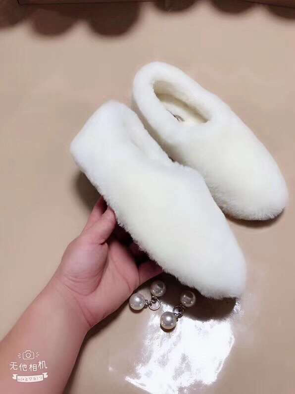 UGG 신상 울 원피스 발목 없는 단화 001-286219