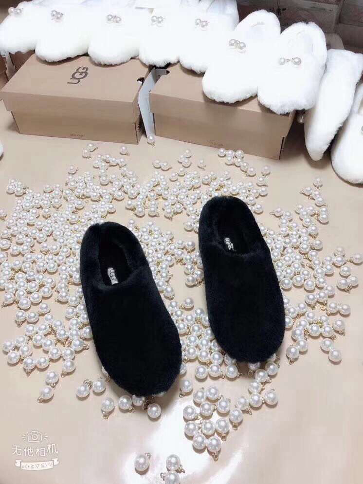 UGG 울 원피스 발목 없는 단화 001-286220