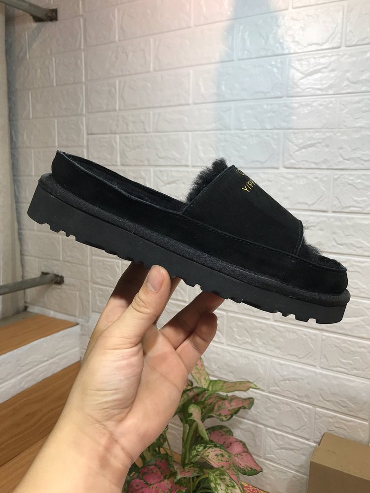 UGG 협업 양털 실내 슬리퍼 001-286227