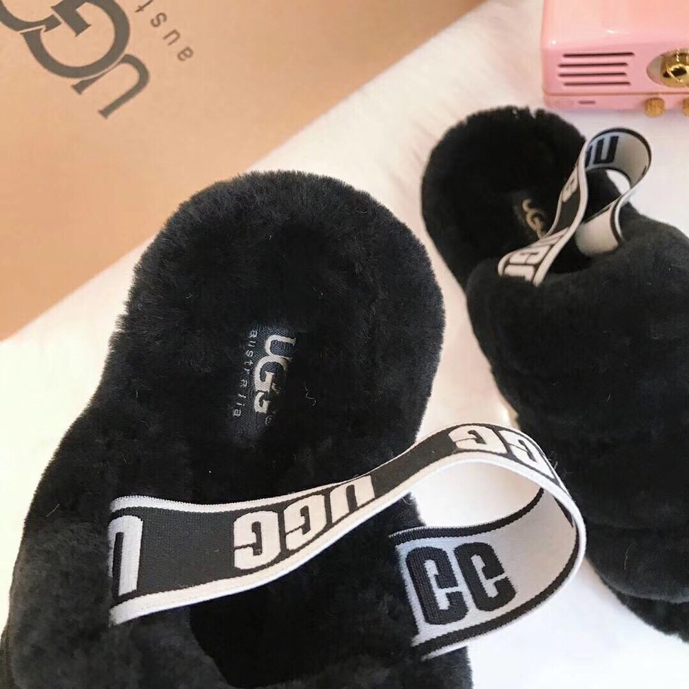 UGG 양면 코코넛 털 슬리퍼 001-286231