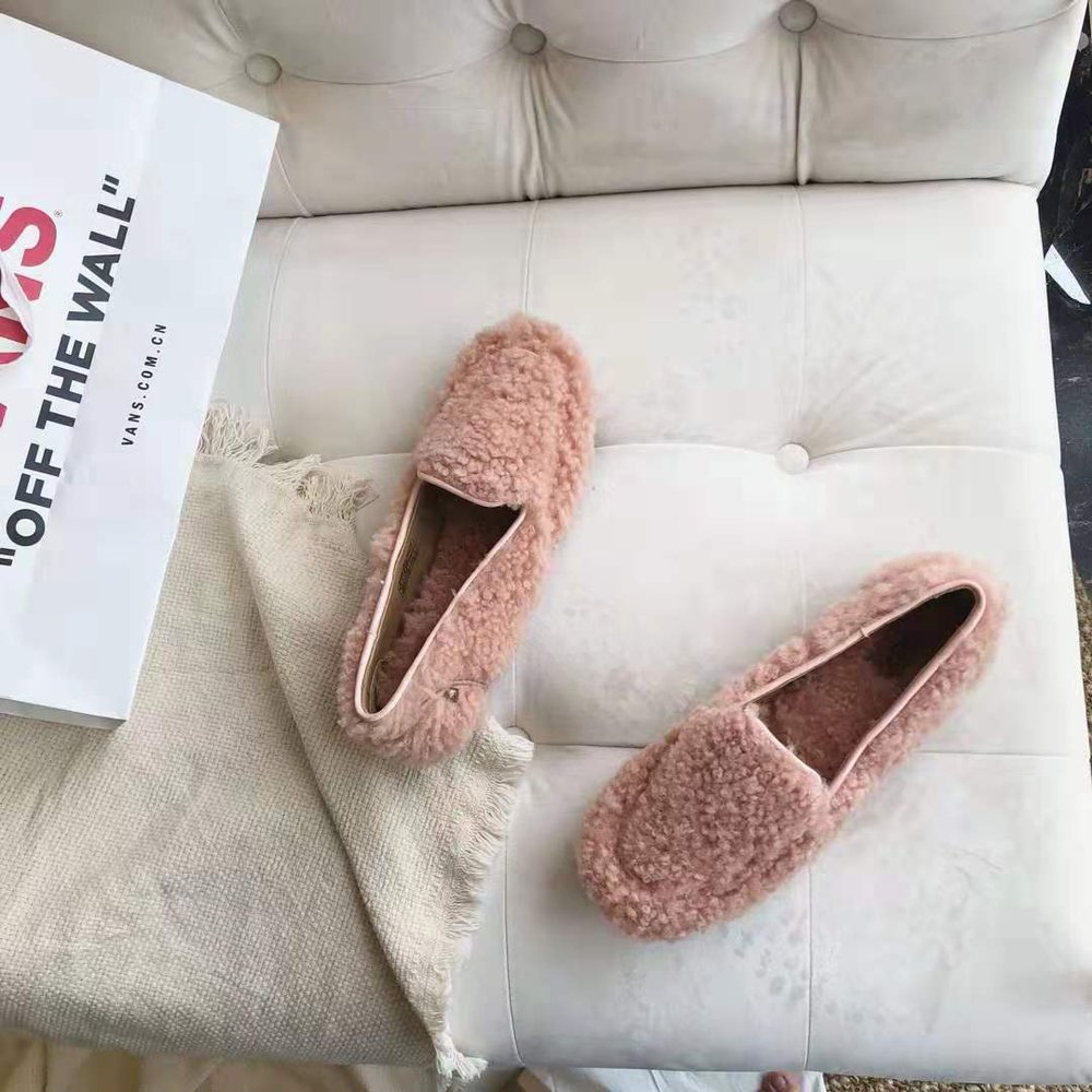 UGG Hailey Fluff 테디베어 울 로퍼 001-286234