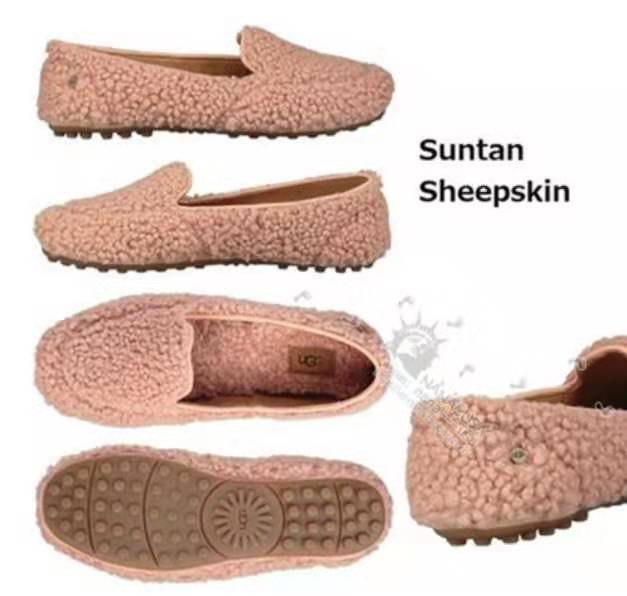 UGG Hailey Fluff 테디베어 울 로퍼 001-286234