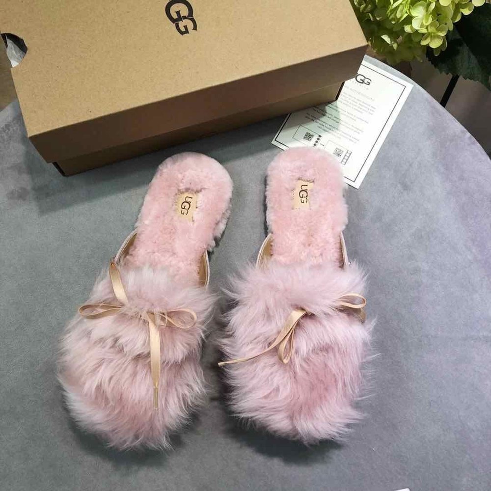 UGG 샤언 털 슬리퍼 (털실내화) 001-286236