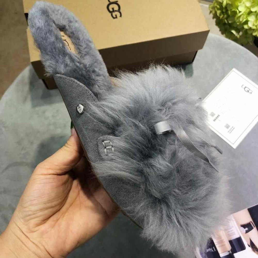 UGG 샤언 털버전 여성 슬리퍼 001-286238