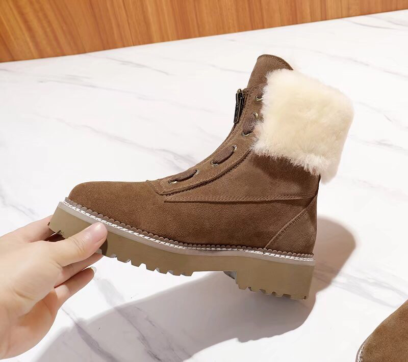 UGG 스노우부츠 숨은 힐 양털 안창 001-286257