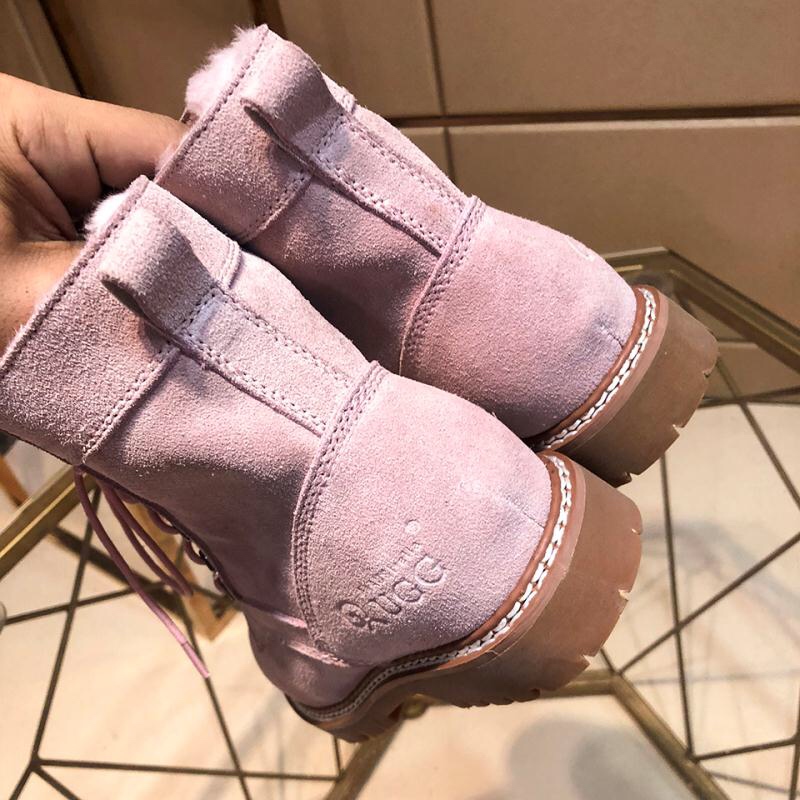 UGG 여성 양모 캐주얼 숏부츠 001-286260