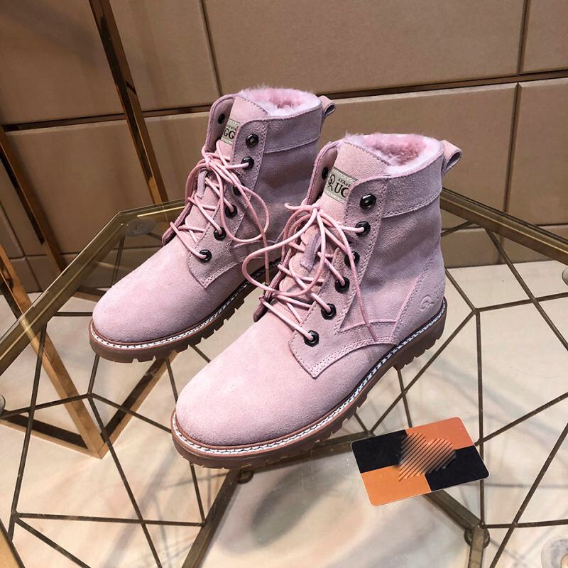 UGG 여성 양모 캐주얼 숏부츠 001-286260