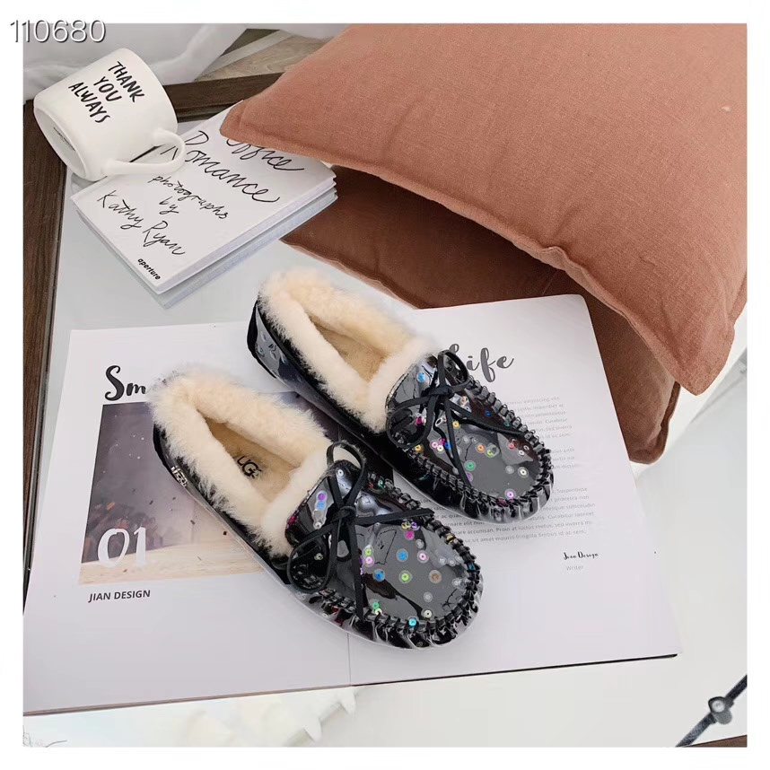 UGG 야광 두꺼운 밑창 단화 001-286309