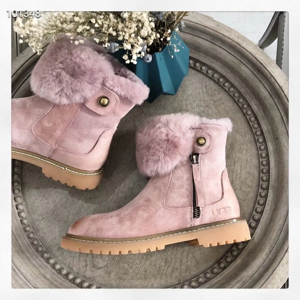 UGG 털가죽 일체 마틴 부츠 001-286313