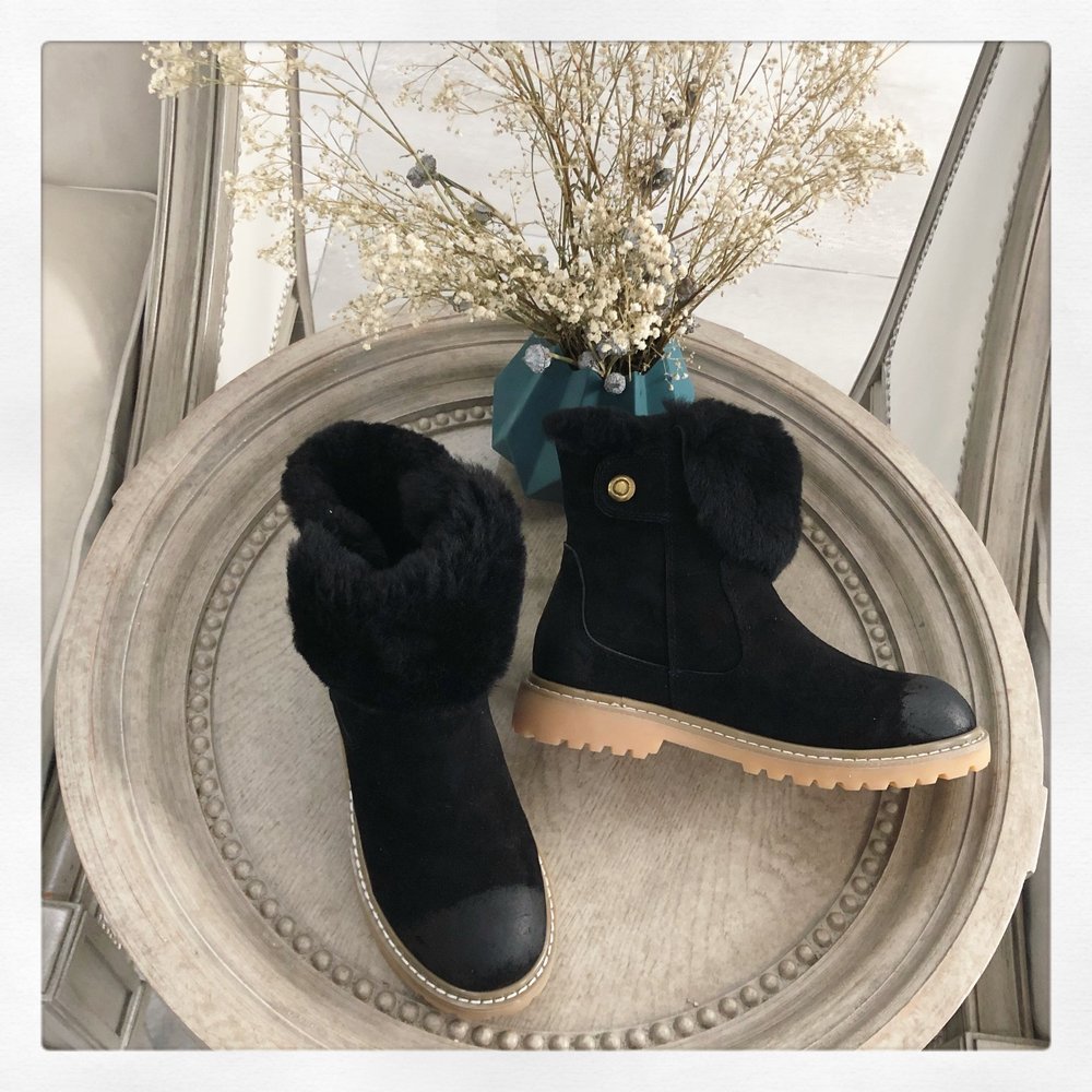 GB 버전 UGG 퍼 베이스 마틴 부츠 001-286314