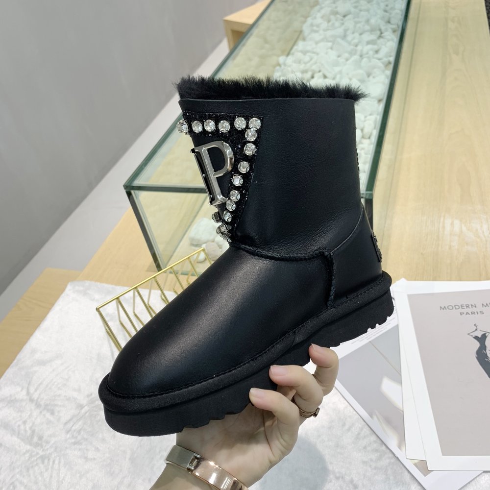 UGG 털가죽 일체형 스노우부츠 001-286341