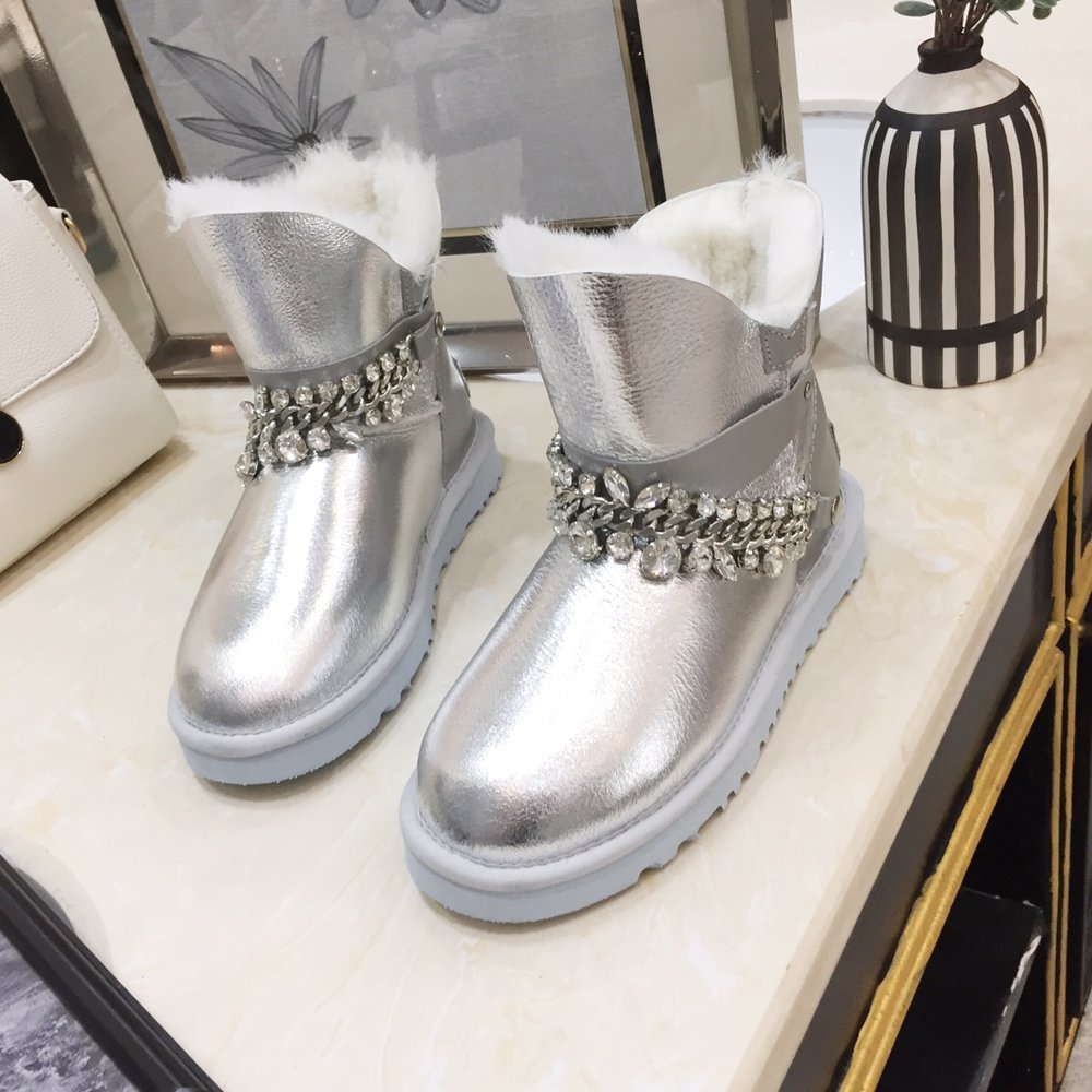 UGG 양털 원피스 여성 부츠 001-286378