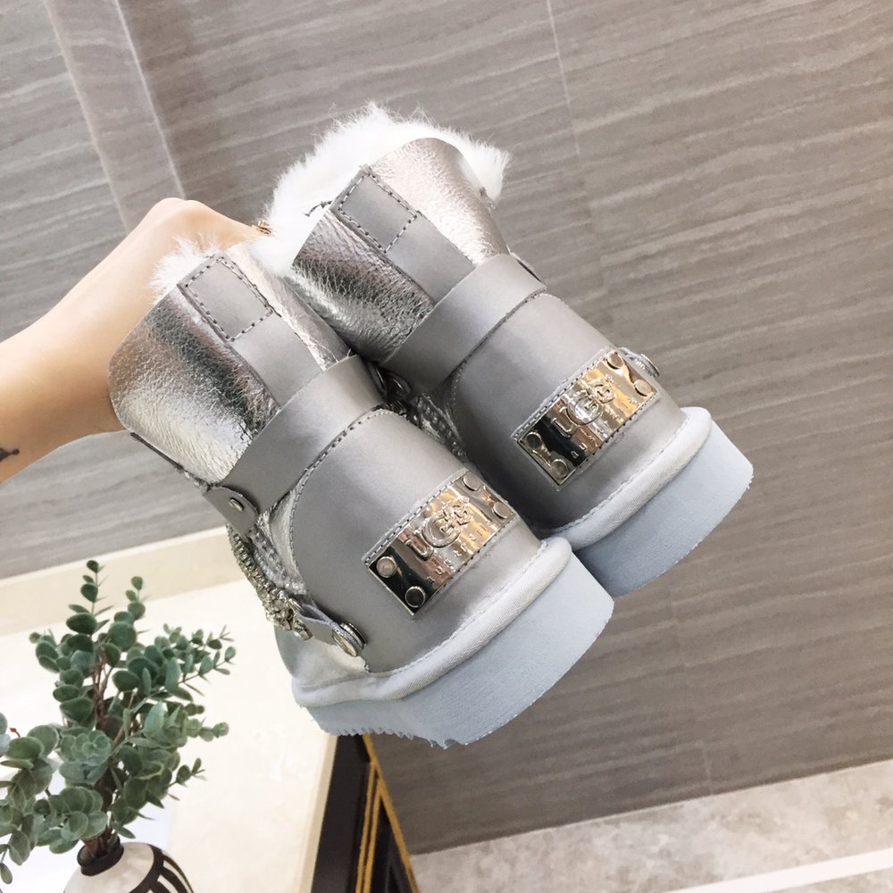 UGG 양털 원피스 여성 부츠 001-286378