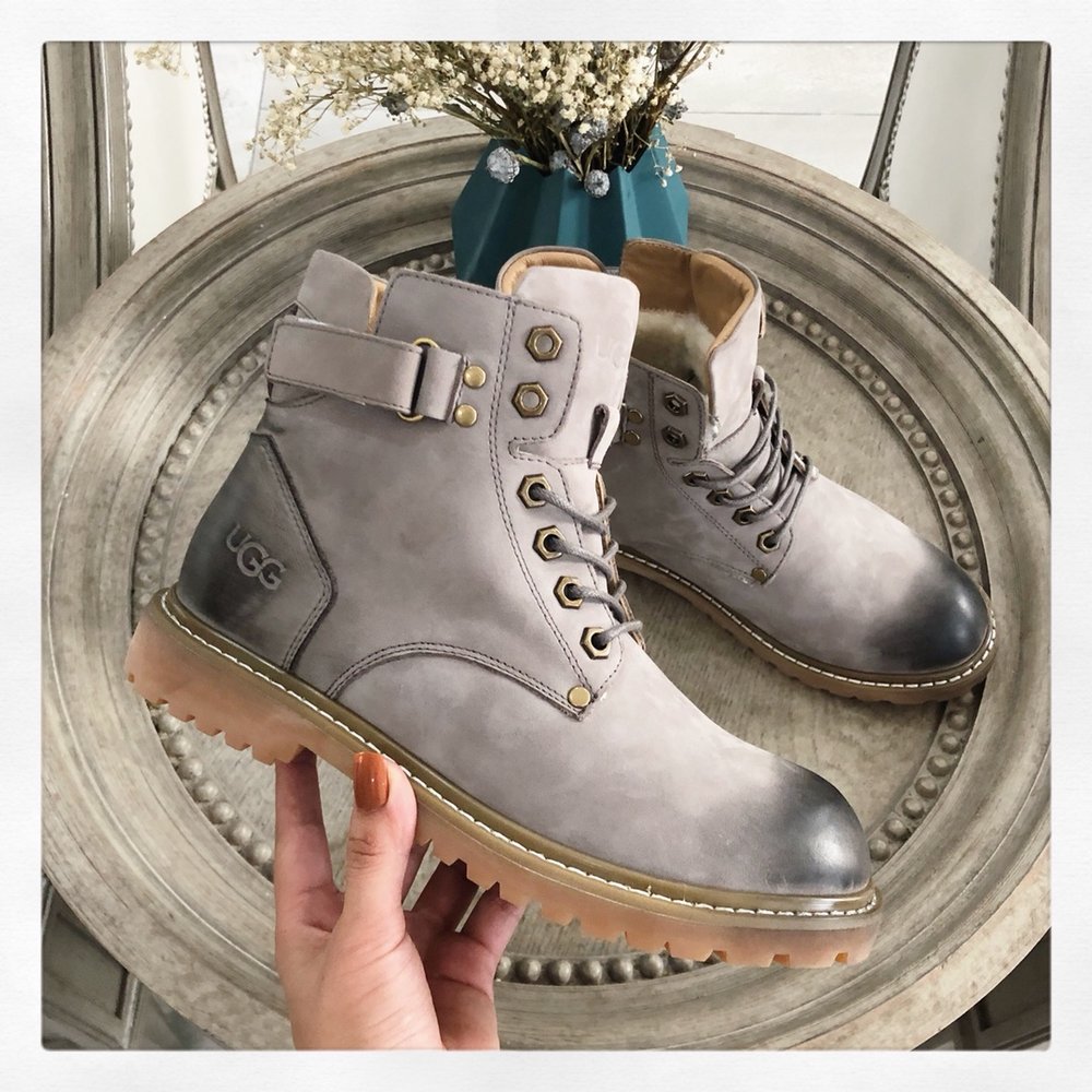 UGG 하이버전 숏부츠 스웨이드 울 혼방 001-286385
