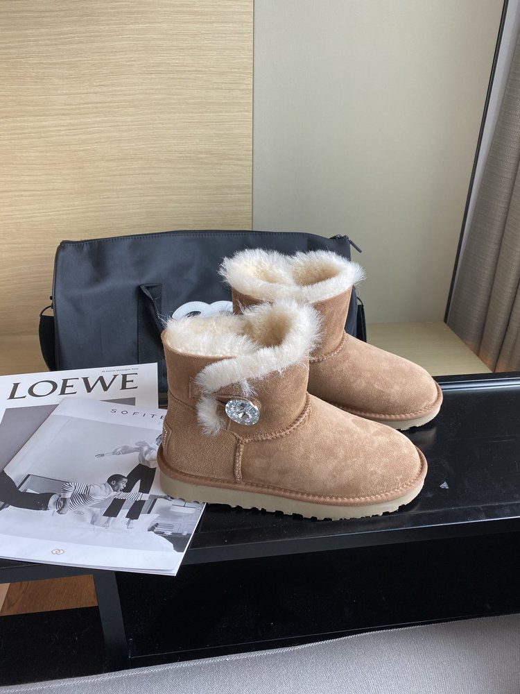 UGG 최고 버전 양털 부츠 001-286396