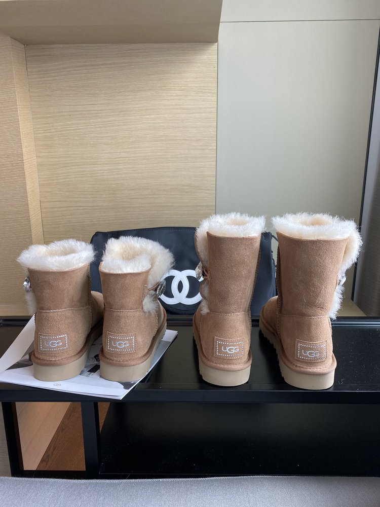 UGG 최고 버전 양털 부츠 001-286396