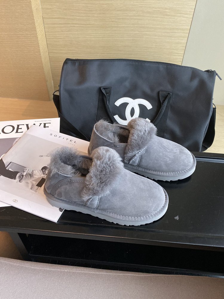 UGG 최고 버전 양모피 일체형 스노우부츠 001-286398