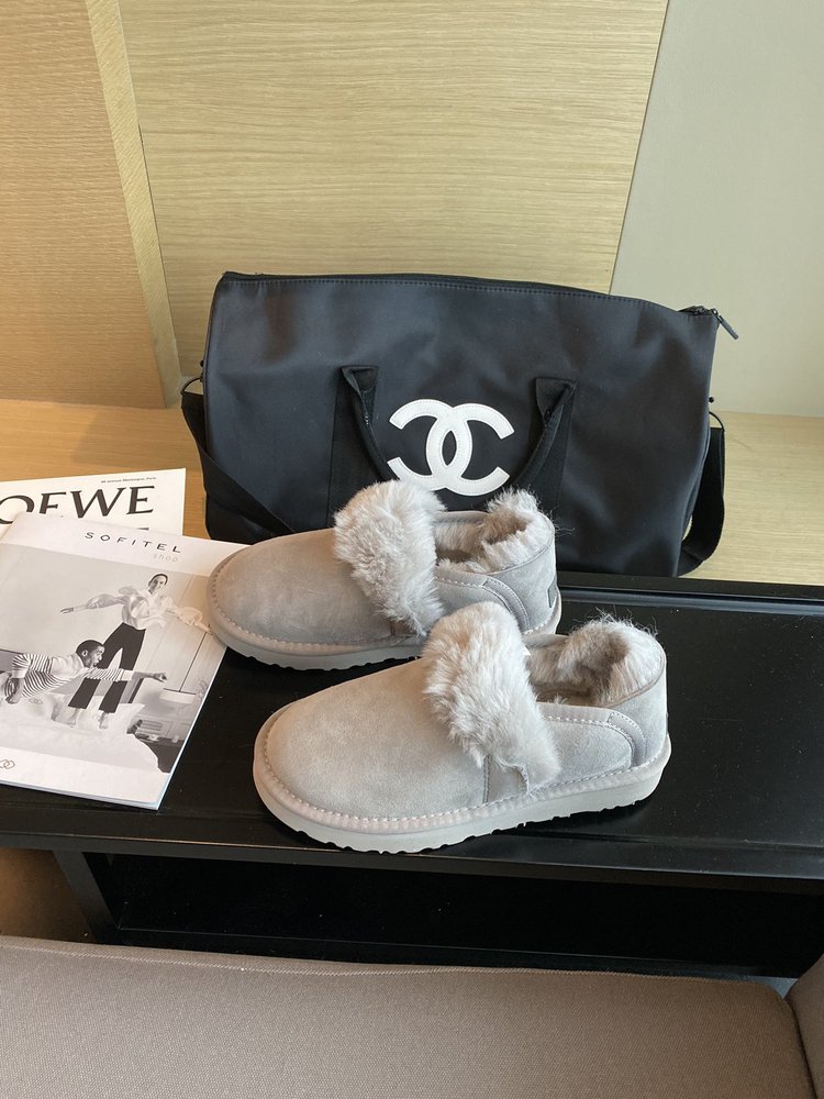 UGG 최고 버전 양모피 일체 여성 부츠 001-286401