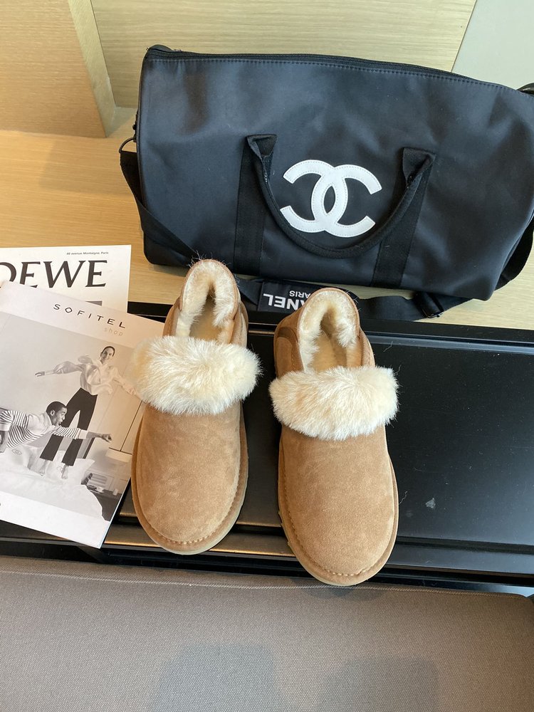 UGG 공식 라인 방수방오 양모피 일체 눈부츠 001-286402