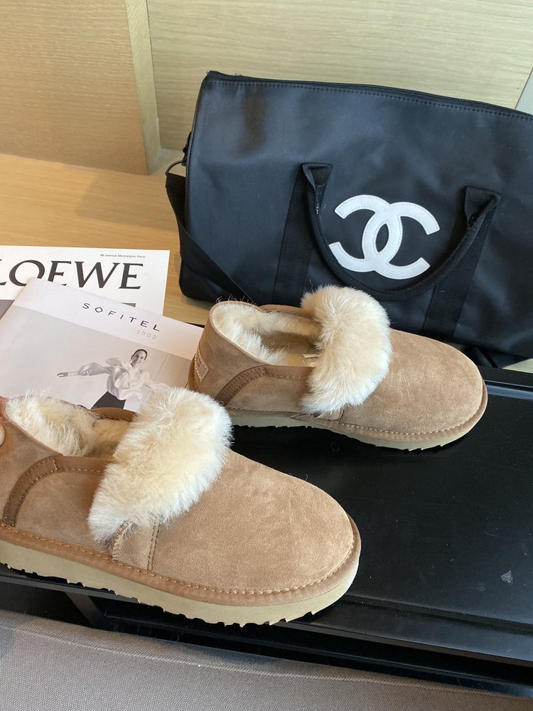 UGG 공식 라인 방수방오 양모피 일체 눈부츠 001-286402