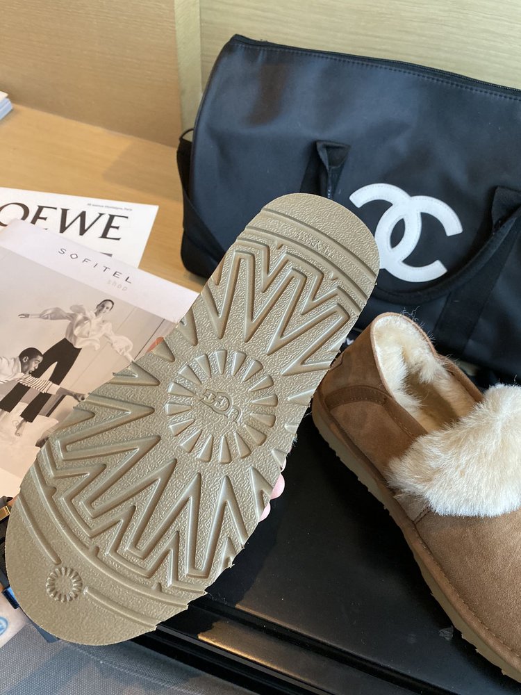 UGG 공식 라인 방수방오 양모피 일체 눈부츠 001-286402