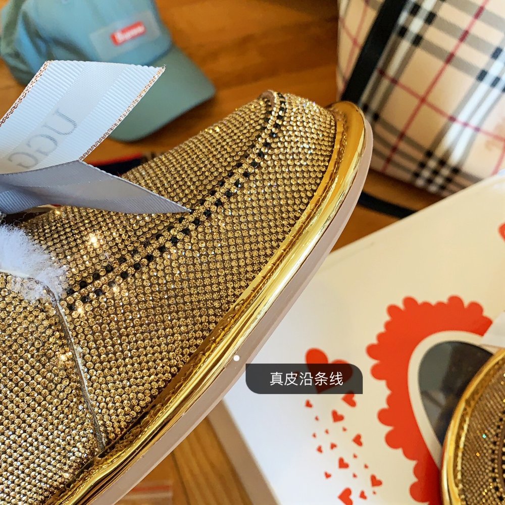 털실 리본 투웨이 업그레이드 풀 크리스탈 UGG 스노우 001-286408