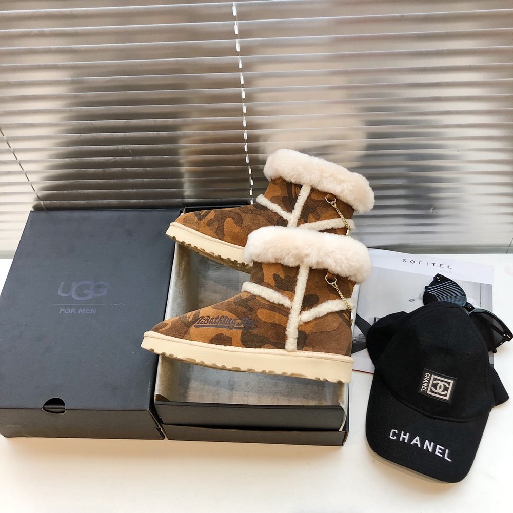BAPE x UGG 커플 방한 부츠 001-286419