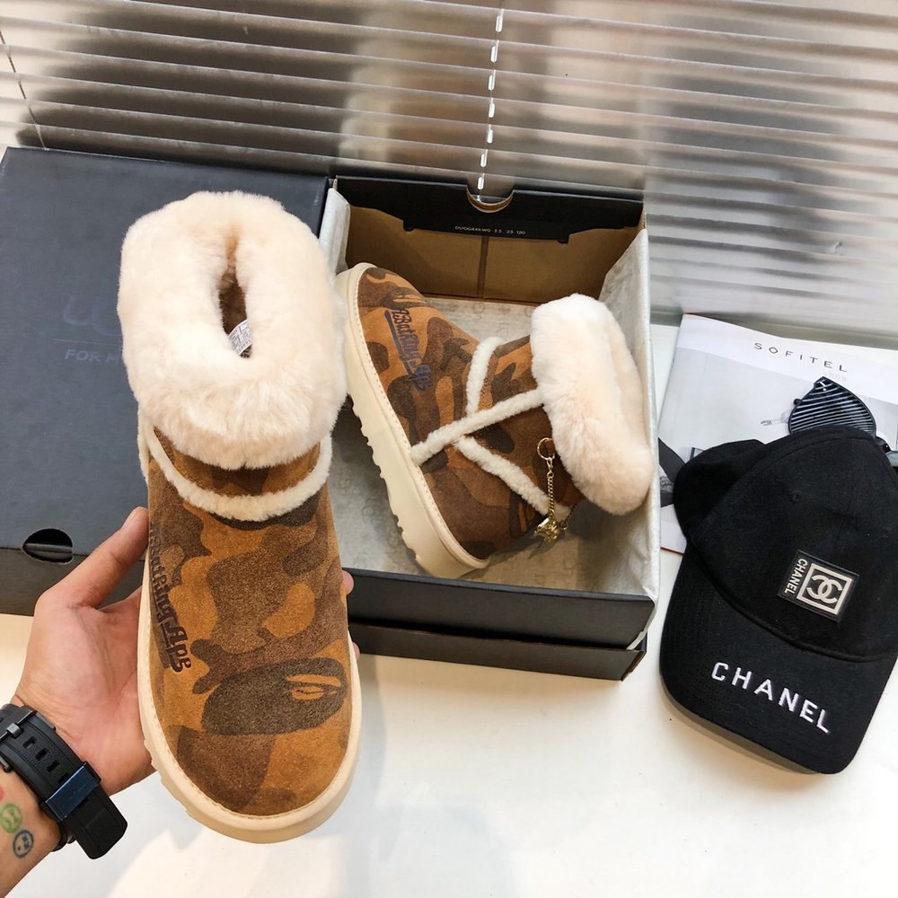 BAPE x UGG 커플 방한 부츠 001-286419