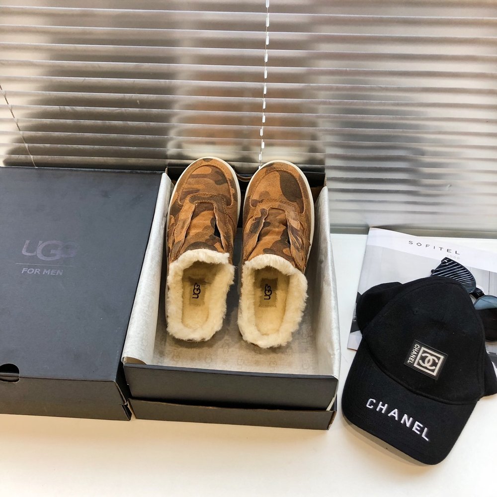 BAPE x UGG 한정판 커플 방한 부츠 001-286425