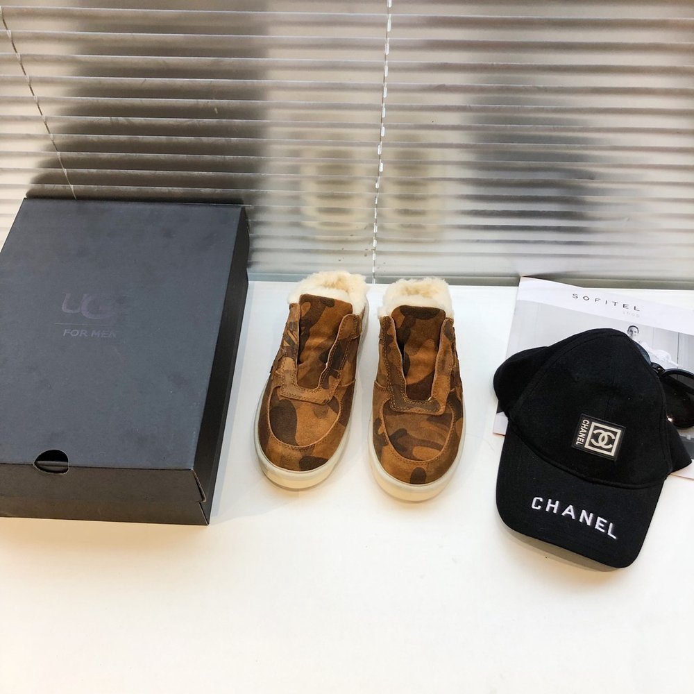 BAPE x UGG 한정판 커플 방한 부츠 001-286425
