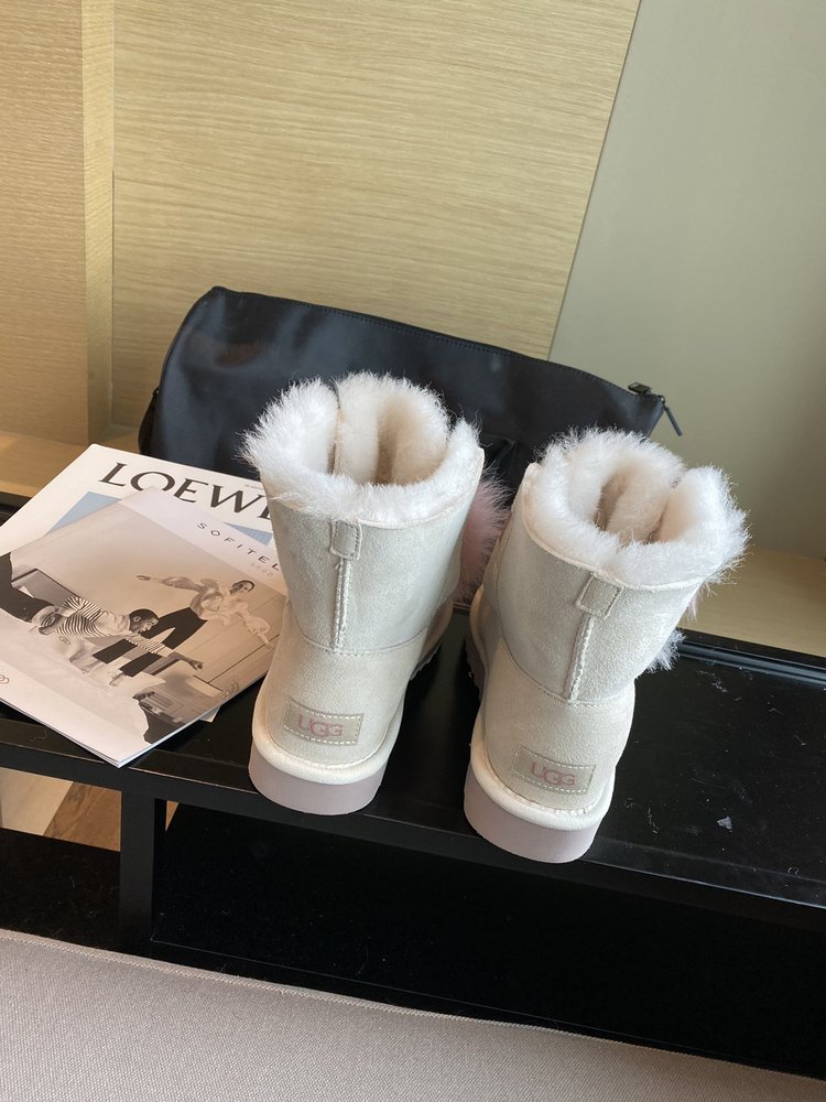 UGG 최고 버전 퍼 볼 부츠 001-286426