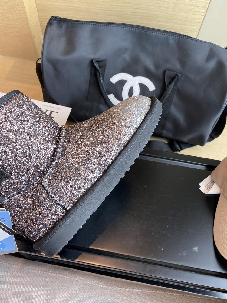 UGG 최고 버전 양모 가죽 일체형 여성 신발 001-286428