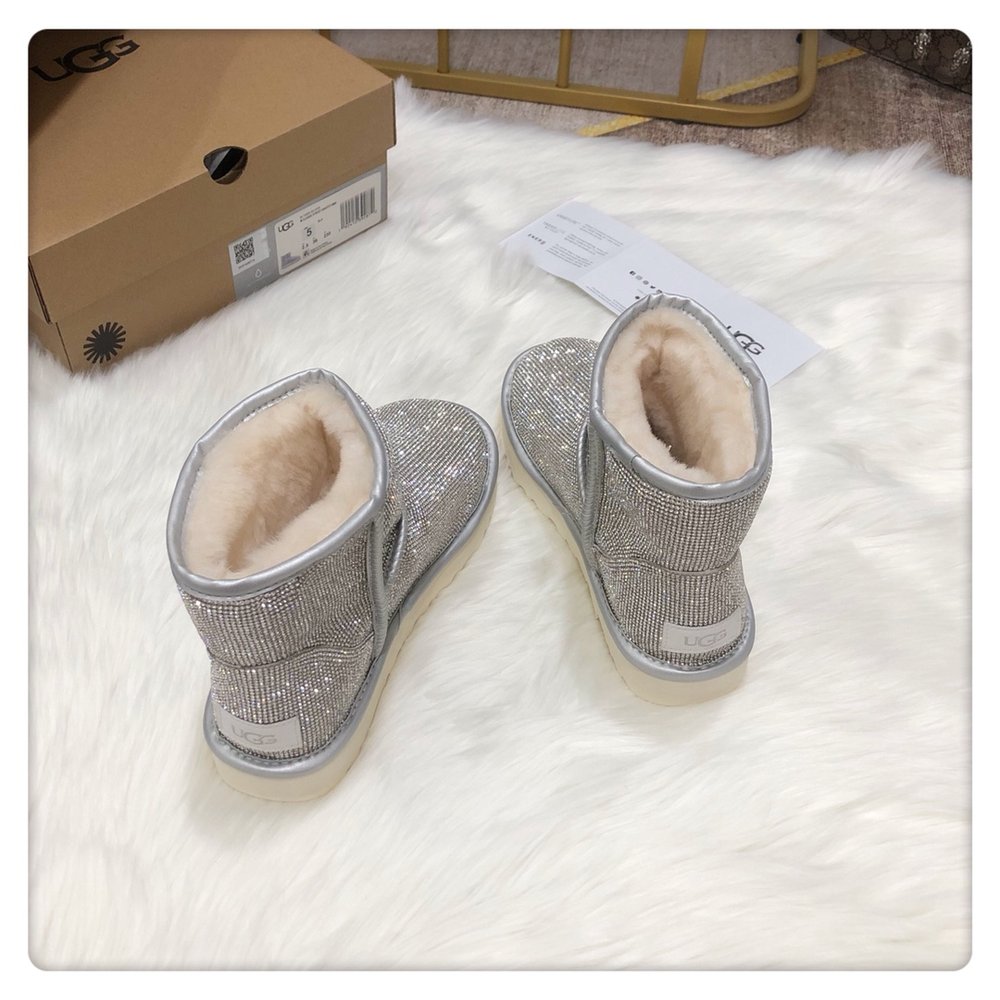 UGG 스와로브스키 풀 다이아몬드 스노우 부츠 001-286437