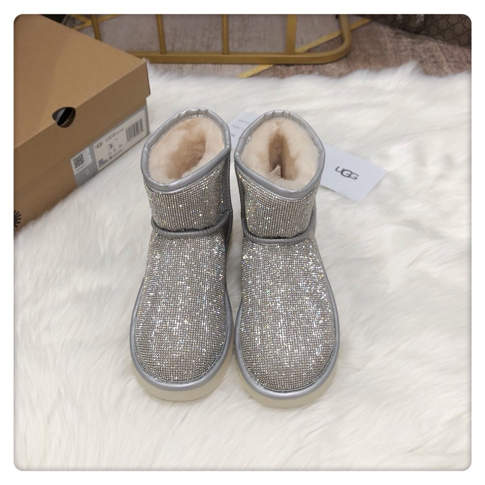 UGG 스와로브스키 풀 다이아몬드 스노우 부츠 001-286437