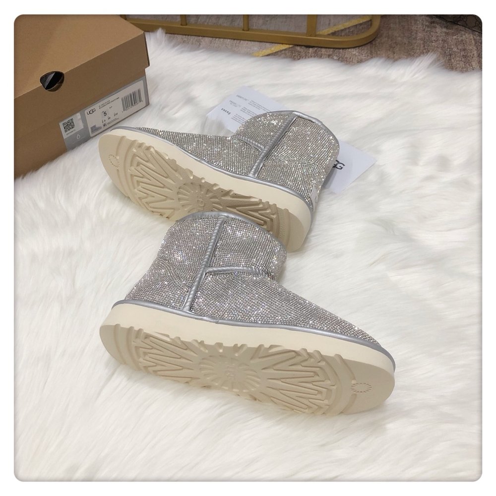 UGG 스와로브스키 풀 다이아몬드 스노우 부츠 001-286437