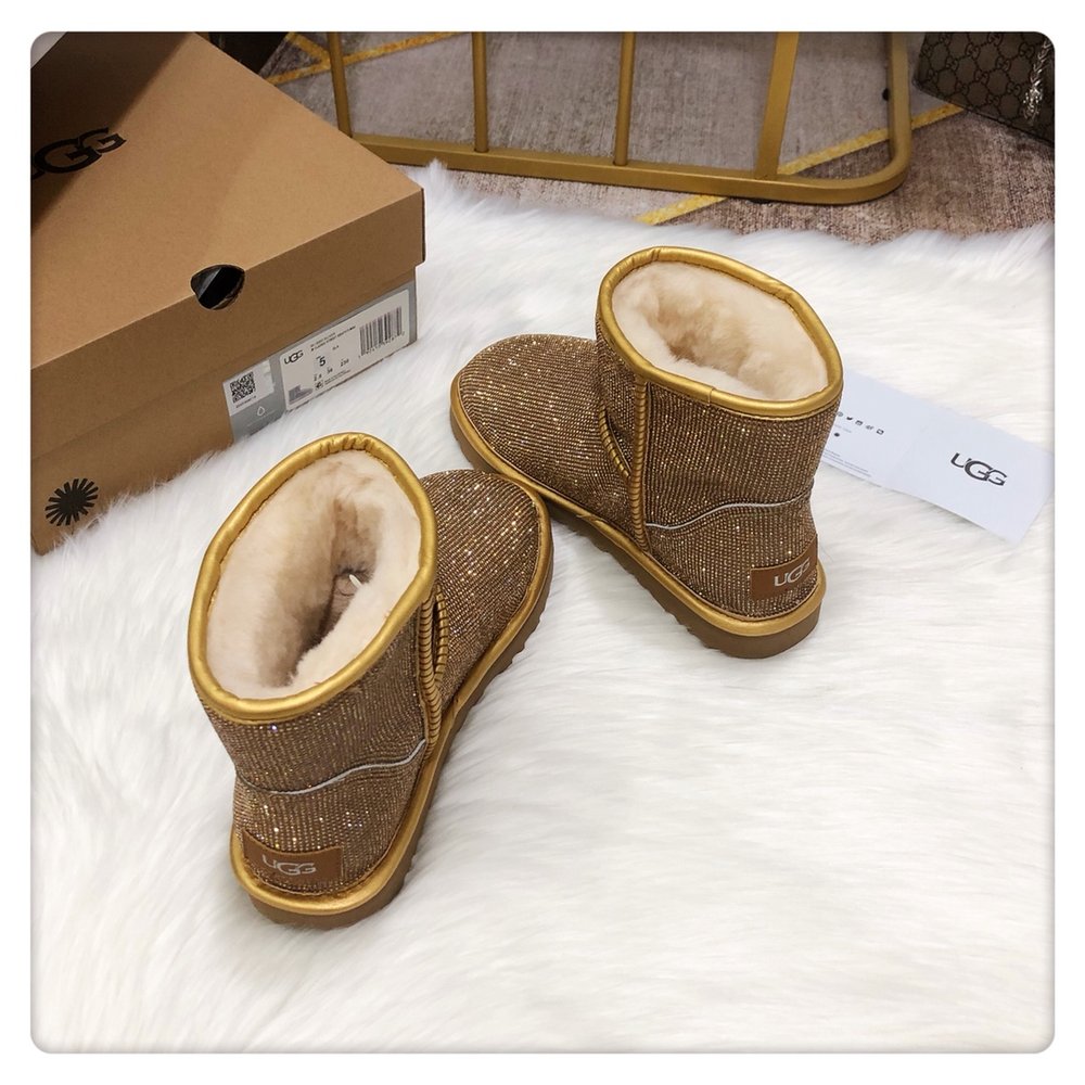 UGG 풀 다이아몬드 스노우 부츠 001-286439