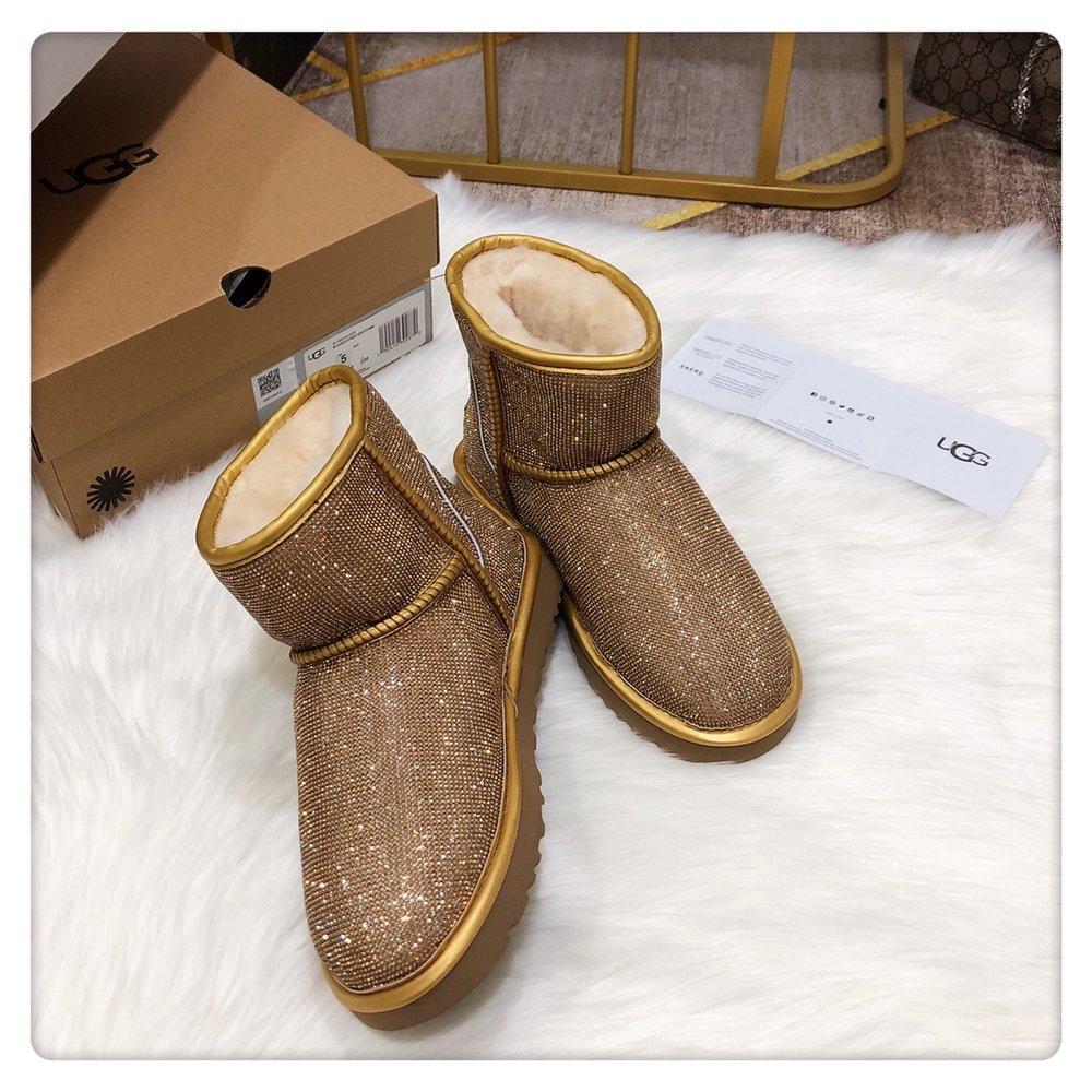 UGG 풀 다이아몬드 스노우 부츠 001-286439