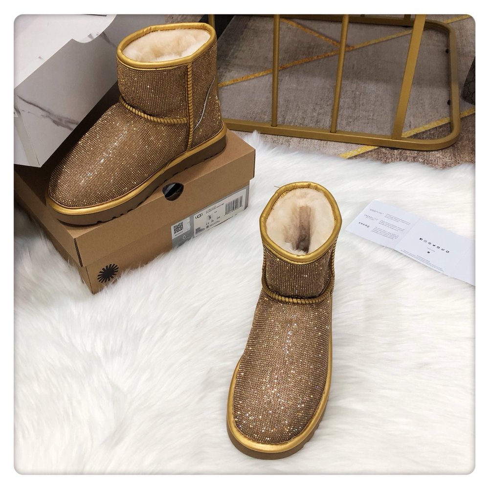 UGG 풀 다이아몬드 스노우 부츠 001-286439