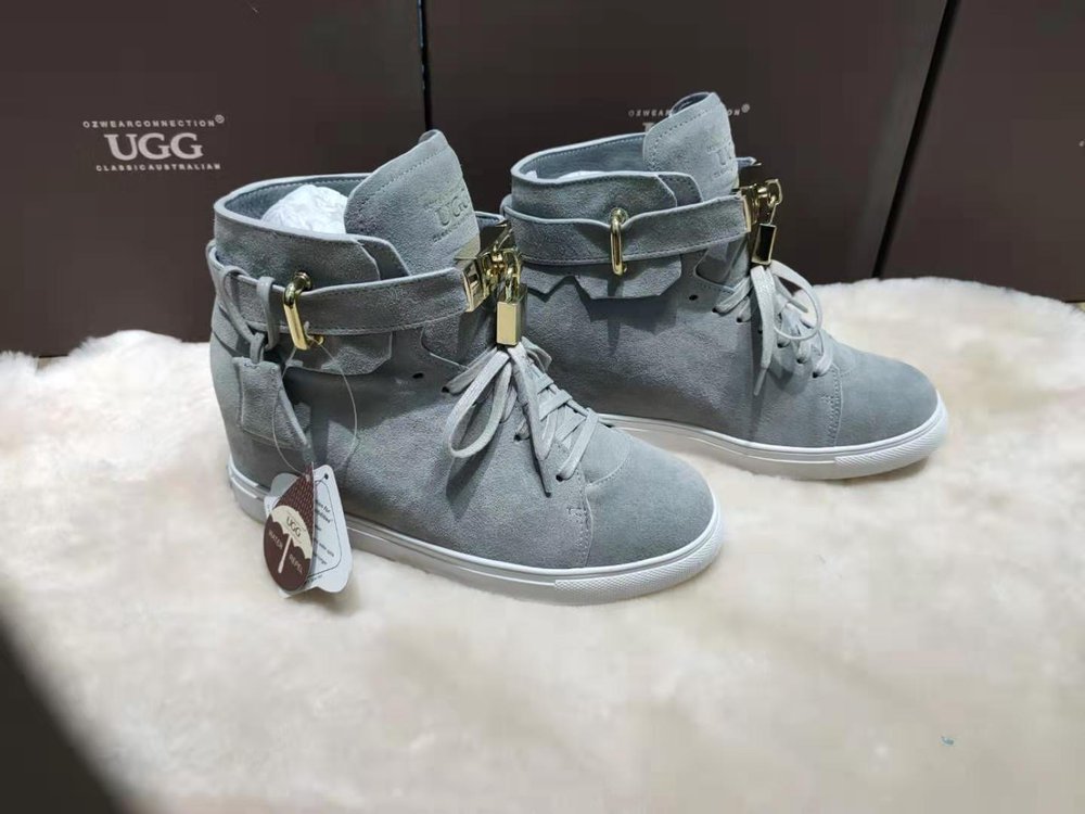 ozwear UGG 소가죽 인솔 부츠 001-286473