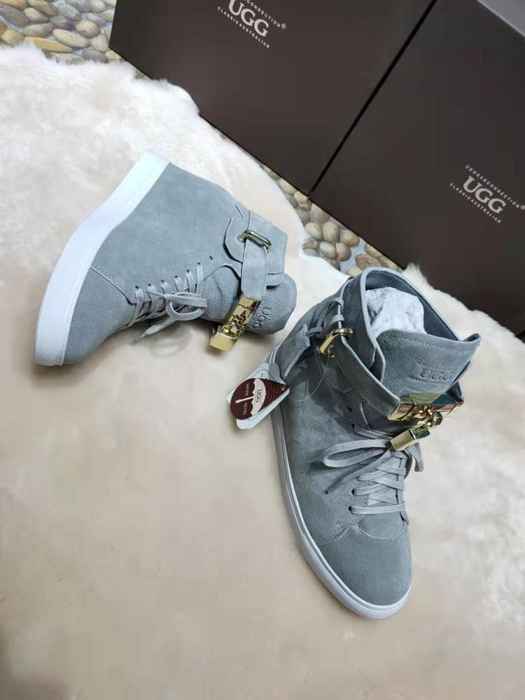 ozwear UGG 소가죽 인솔 부츠 001-286473