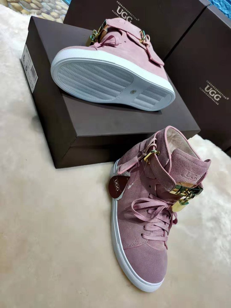ozwear UGG 프리미엄 소가죽 내부 양털 부츠 001-286475