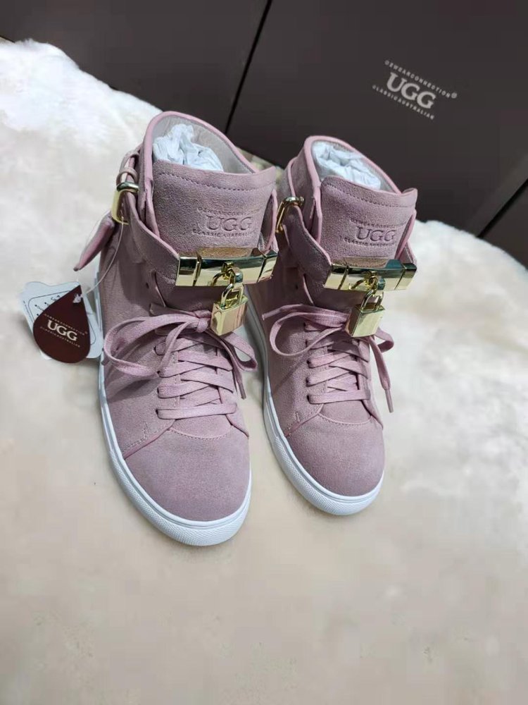 ozwear UGG 프리미엄 소가죽 내부 양털 부츠 001-286475