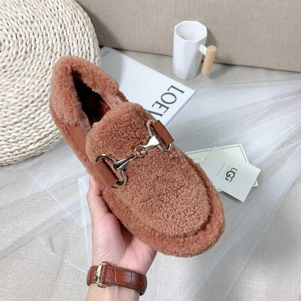 UGG 가을겨울 테디 베어 로퍼 001-286478